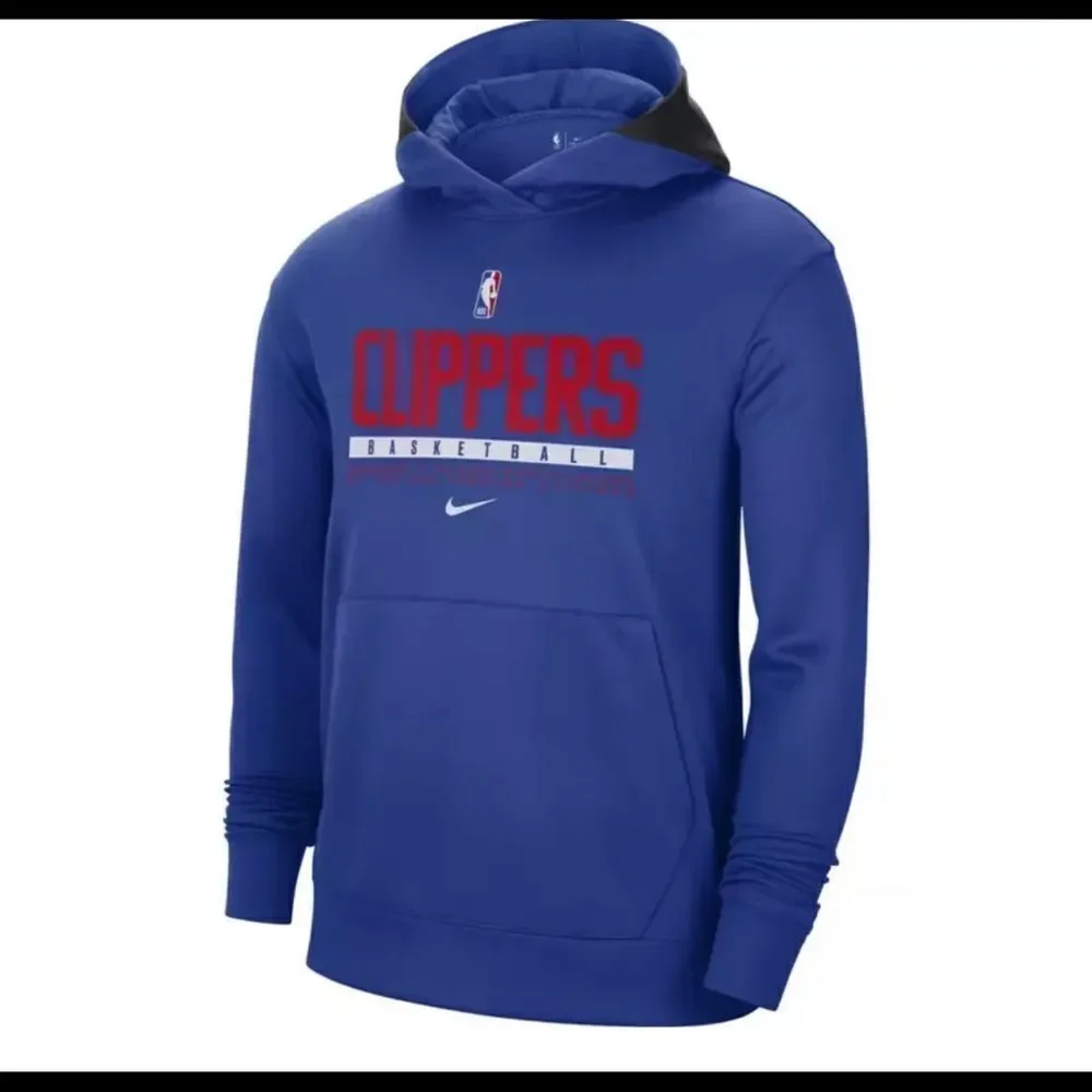 NIKE LOS ANGELES CLIPPERS DRI-FIT SPOTLIGHT BASKETBALL HOODIE